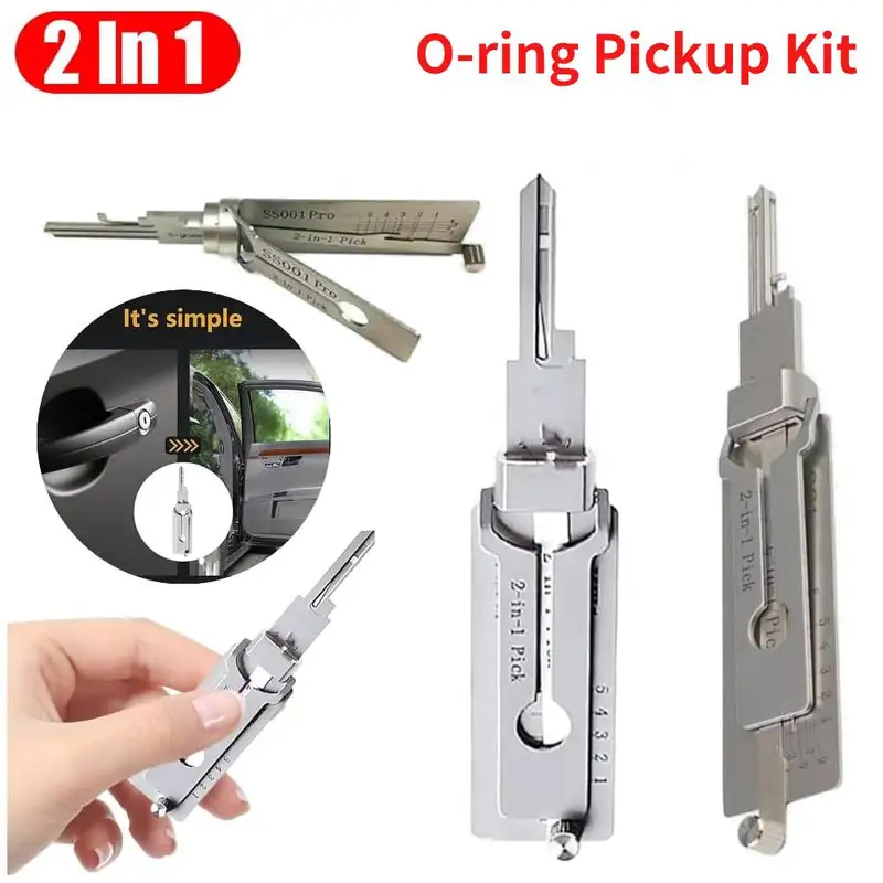SS001 Pro Paslanmaz Çelik Anah - Lock Picking Set incelemesi ve fiyatı