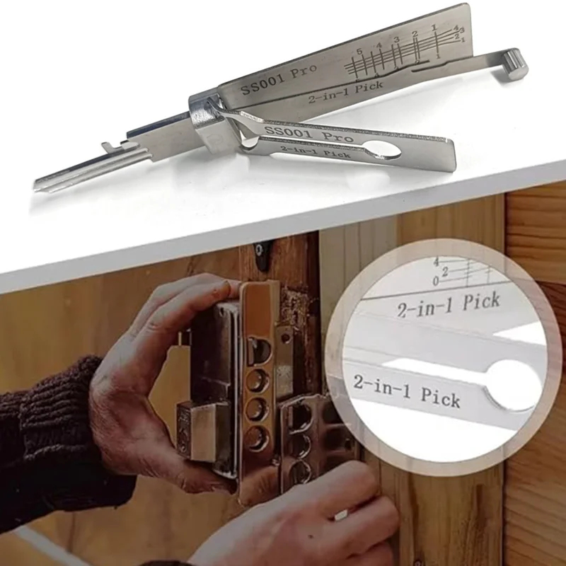 SS001 Pro Paslanmaz Çelik Anah - Lock Picking Set incelemesi ve fiyatı