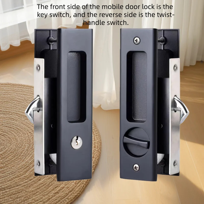 Ağır Hizmet Tipi Siyah Sürgülü - Home Security Locks For Doors incelemesi ve fiyatı