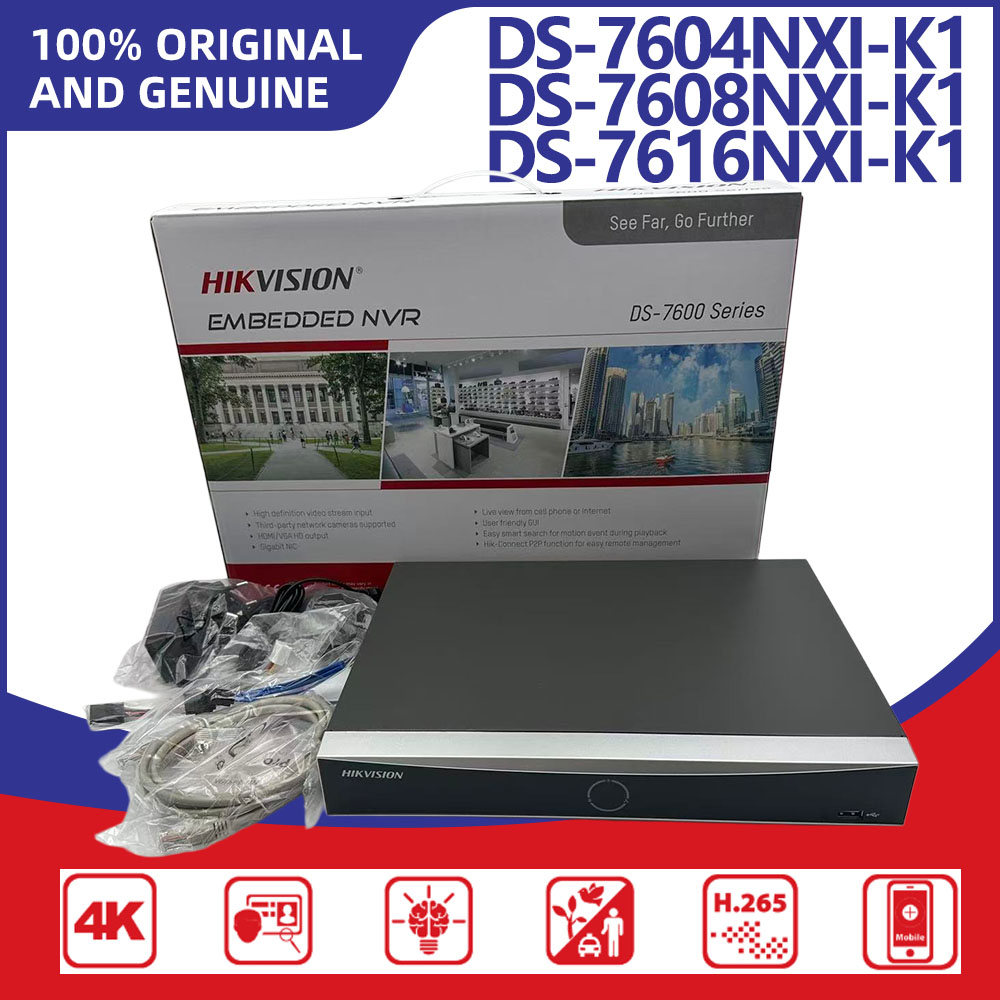Hikvision DS-7604NXI-K1 DS-760 - Home Security Hikvision incelemesi ve fiyatı