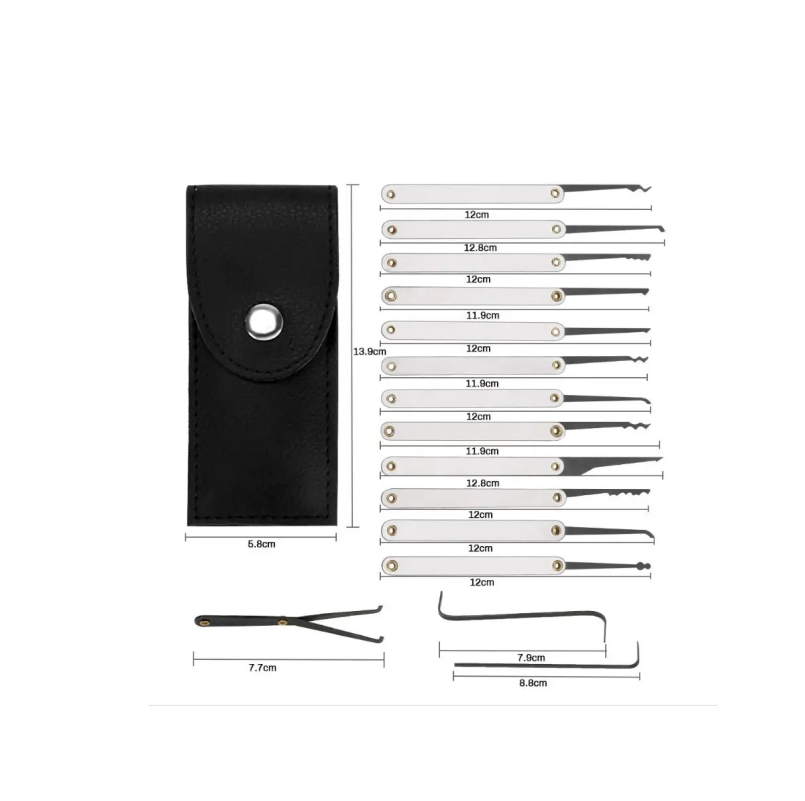 15 Parça Çok Fonksiyonlu Alet  - Lock Picking Set incelemesi ve fiyatı