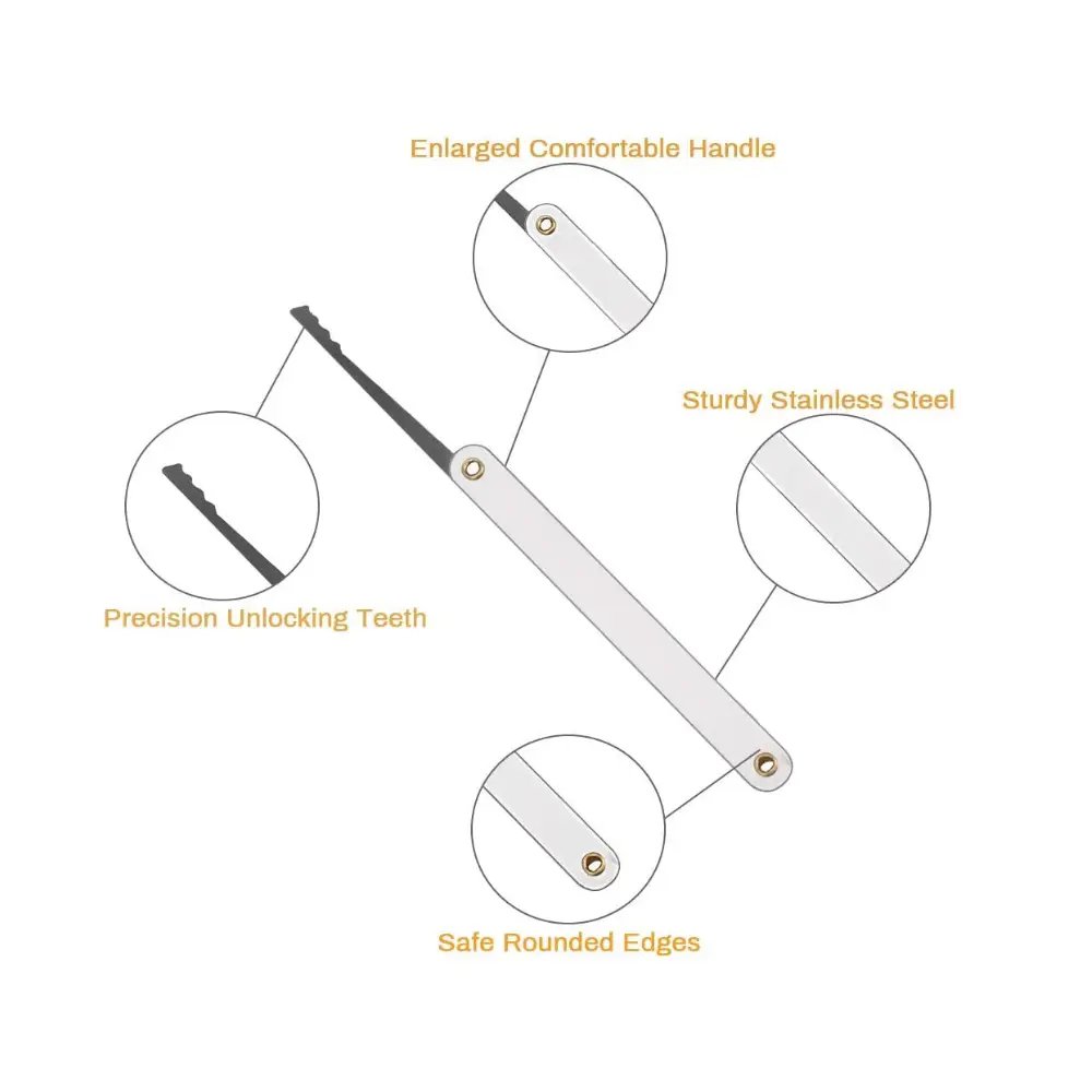15 Parça Çok Fonksiyonlu Alet  - Lock Picking Set incelemesi ve fiyatı