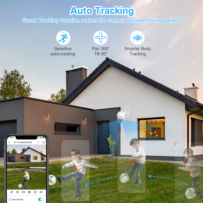 Smar 3MP Kablosuz CCTV Güvenli - Home Security Monitoring incelemesi ve fiyatı