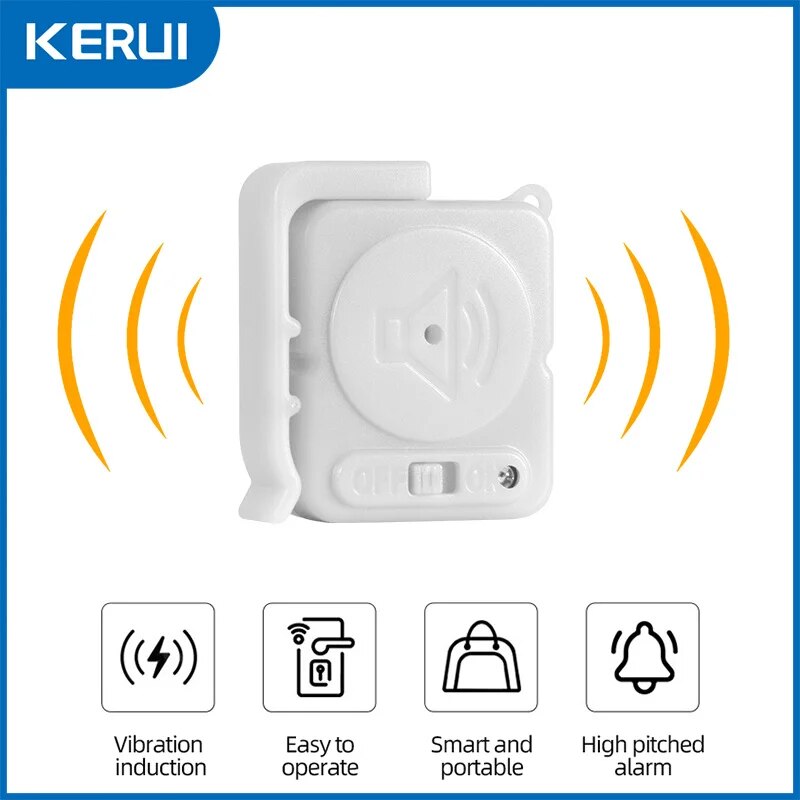 KERUI Kablosuz Titreşim Alarm  - Home Security Alarm incelemesi ve fiyatı