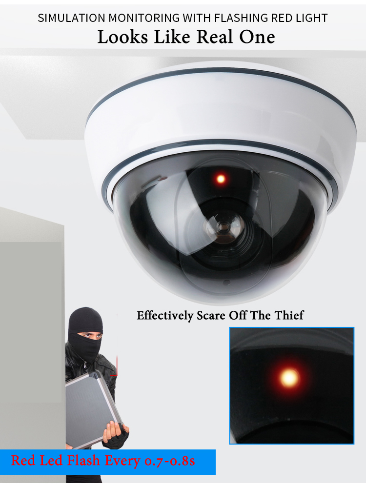 Yaratıcı siyah/beyaz sahte Dom - Home Security Systems With Cameras incelemesi ve fiyatı