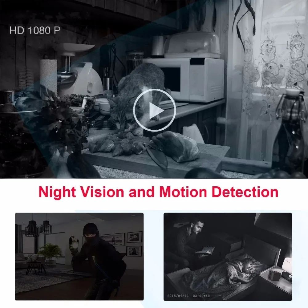 Vücut Mini Kamera Taşınabilir  - Home Security Hidden Cameras incelemesi ve fiyatı
